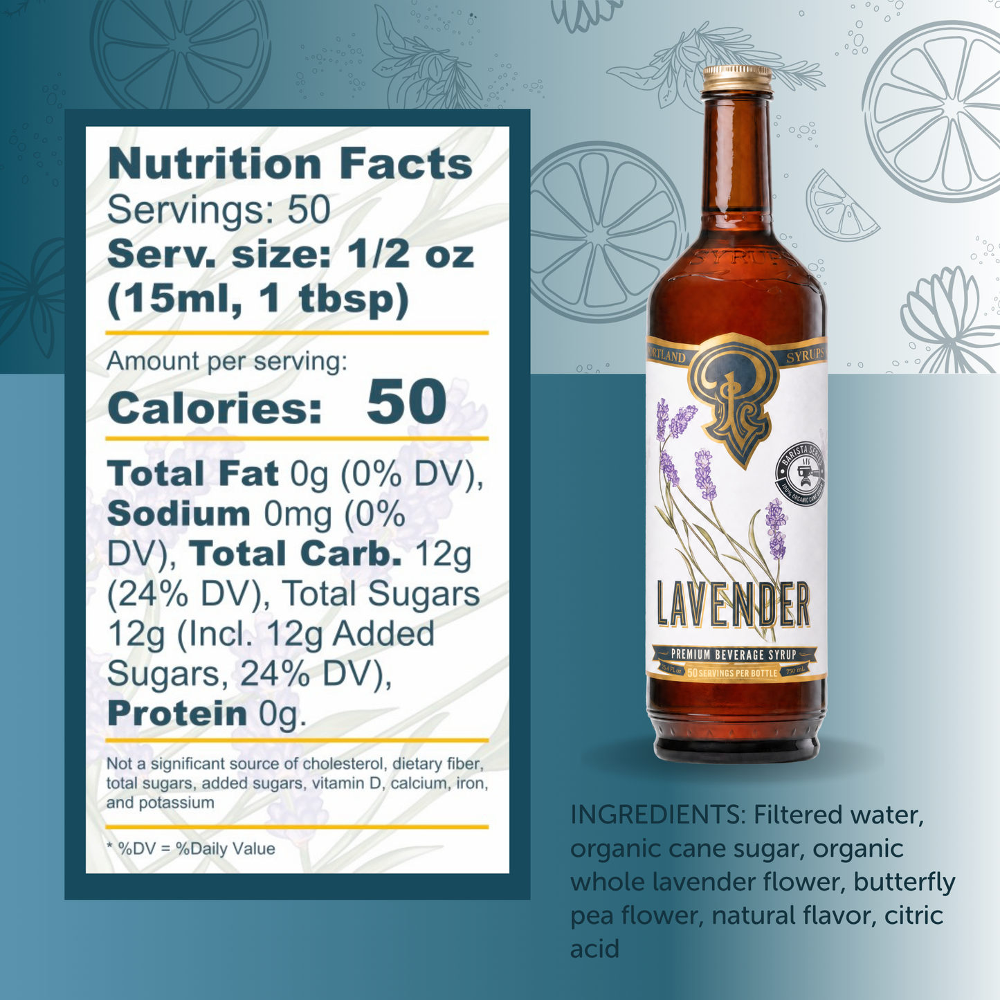 Lavender Barista Series - 750 ml