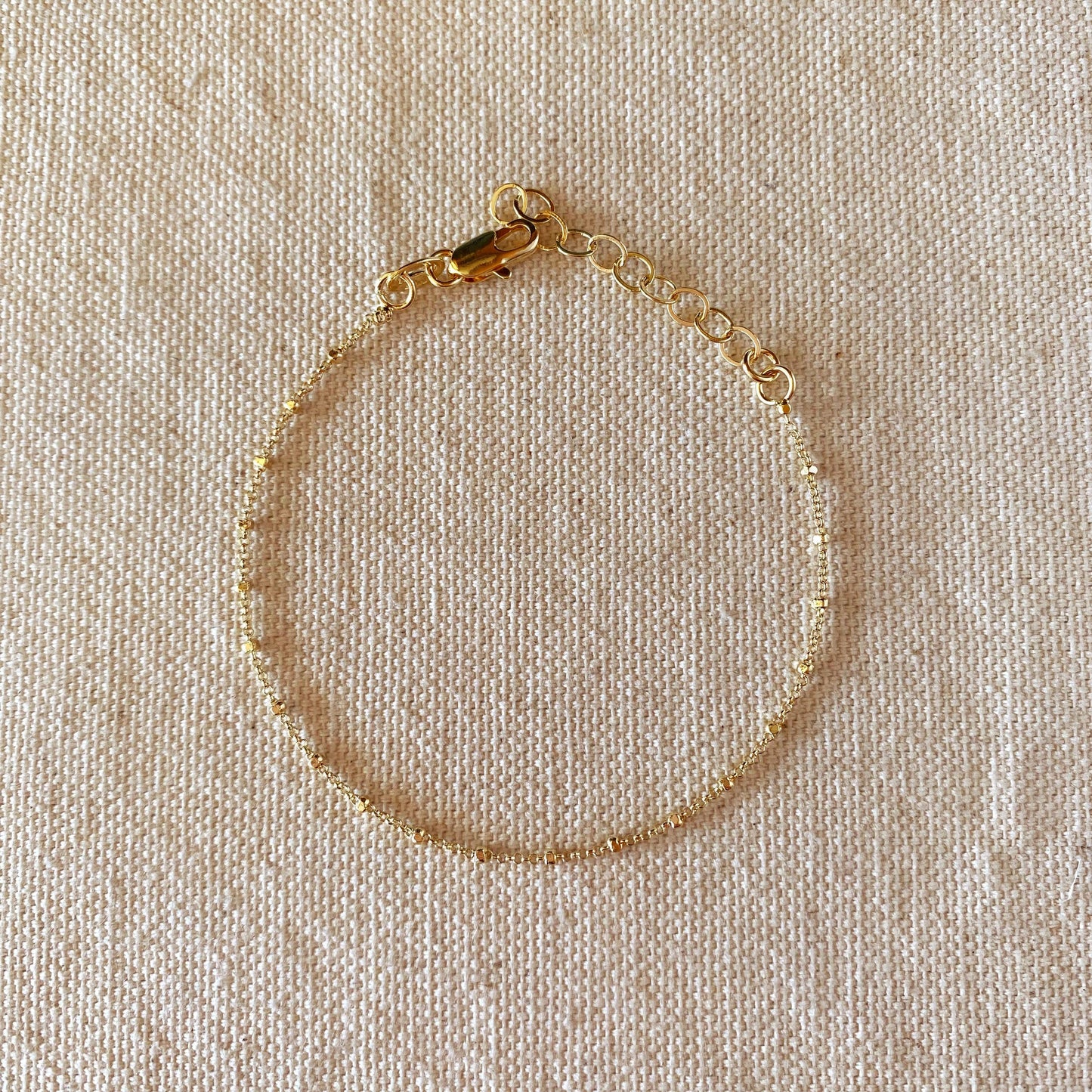18k Gold Filled Bracelet