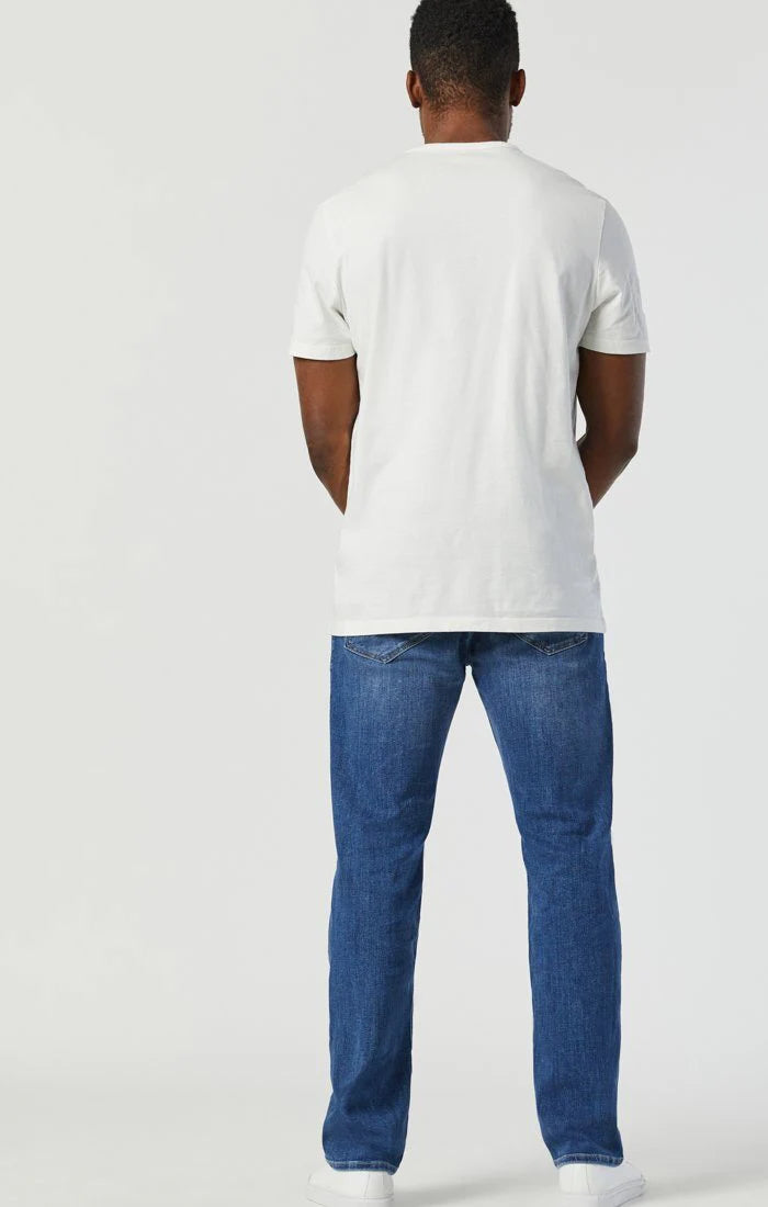 Marcus Slim Straight Leg Denim - Foggy Feather Blue