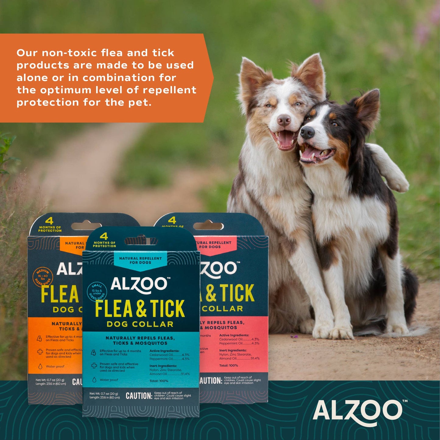 Plant-Based Flea & Tick Collar for Dogs - Med