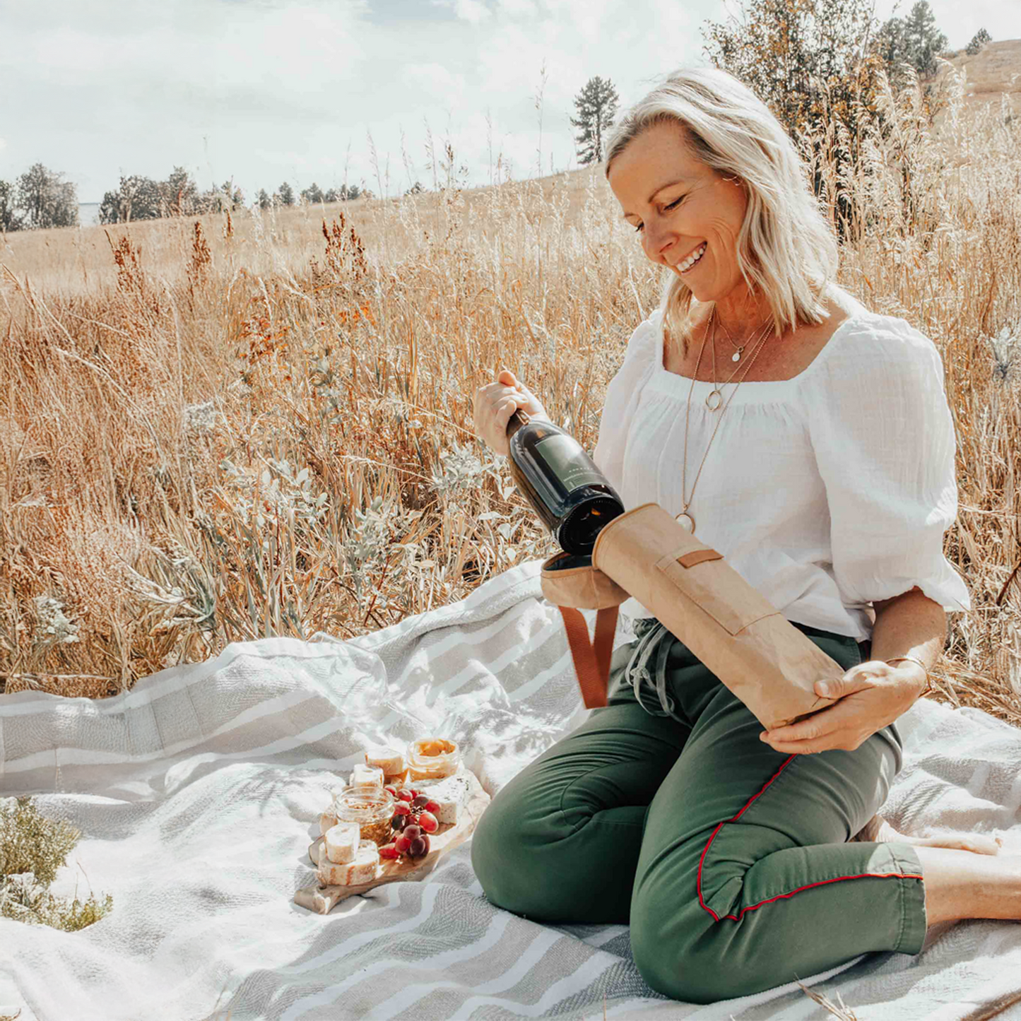 Insulated Wine & Spirits Cooler Tote