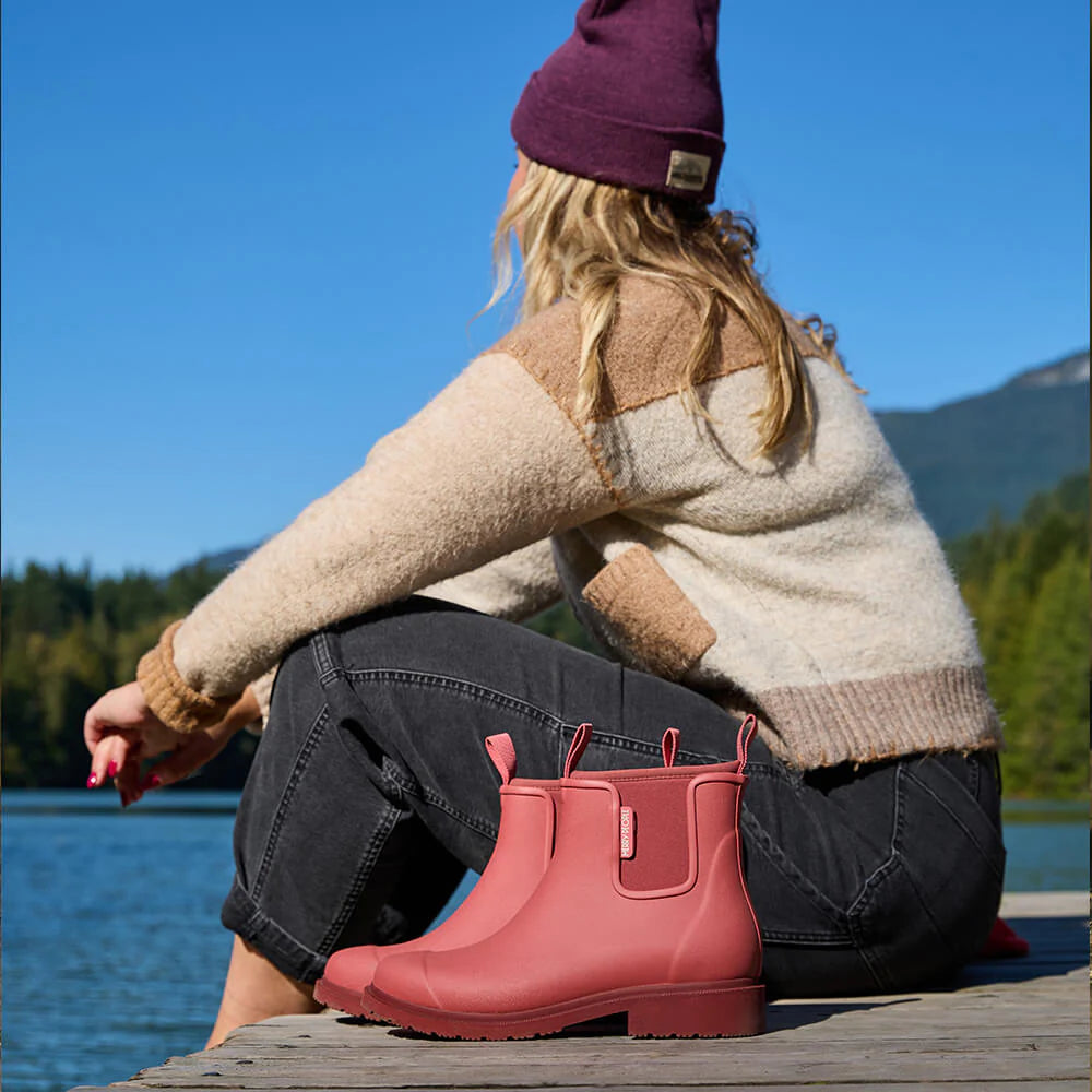 Bobbi Ankle Rain Boot - Clay