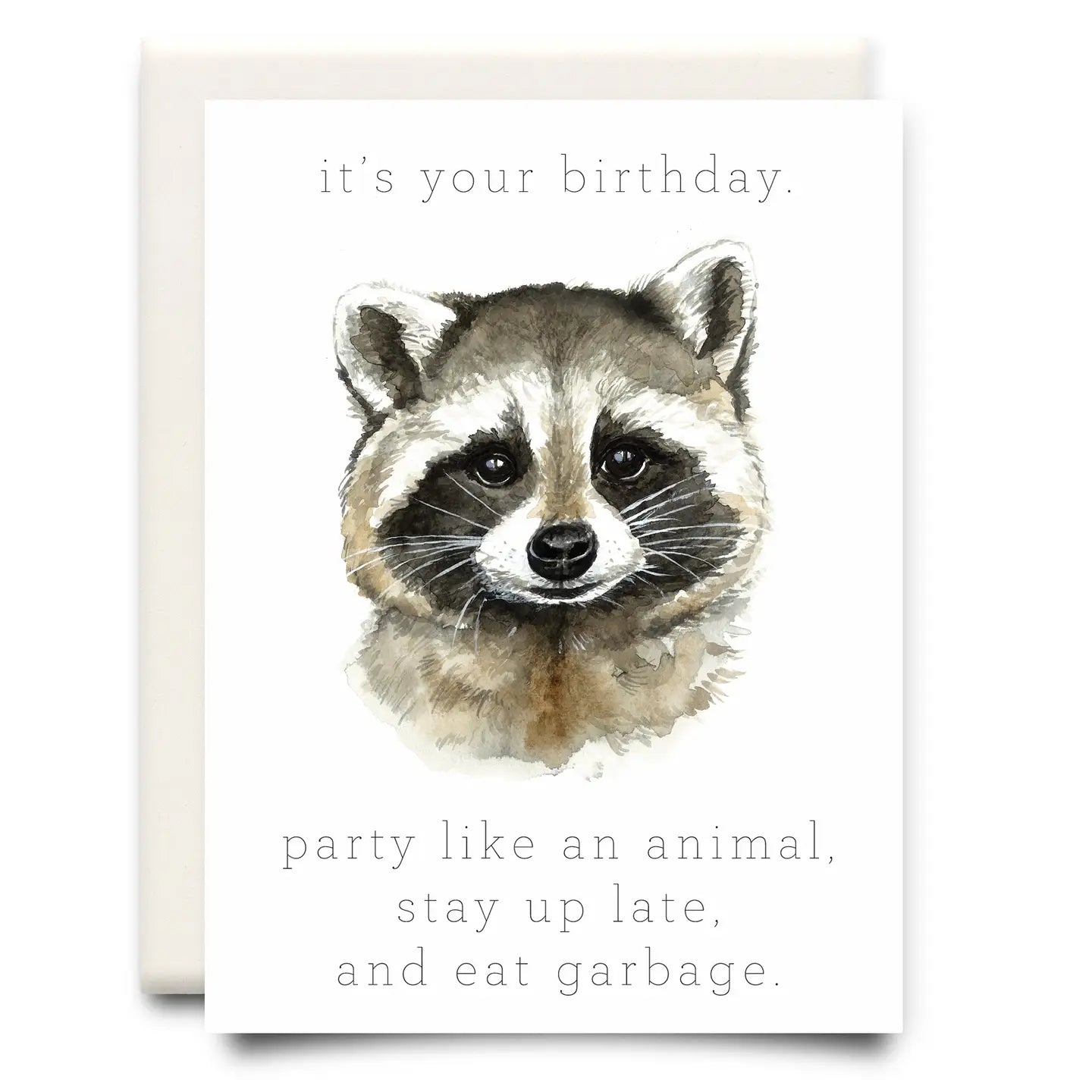 Stay Up Late - Greeting Card