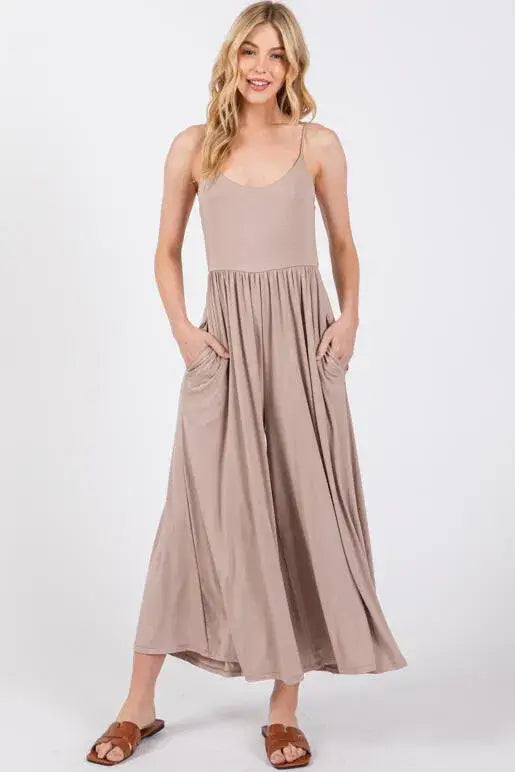 Adeline Wide-leg Cami Jumpsuit