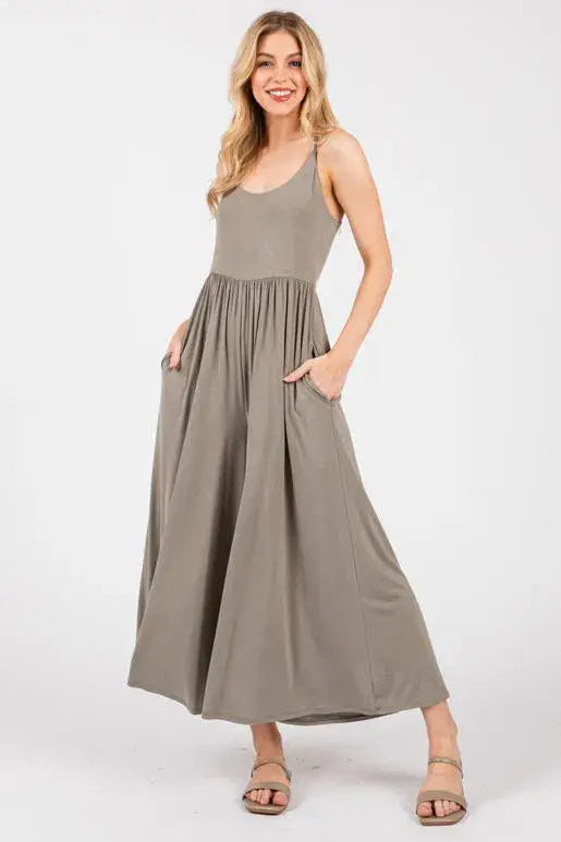 Adeline Wide-leg Cami Jumpsuit