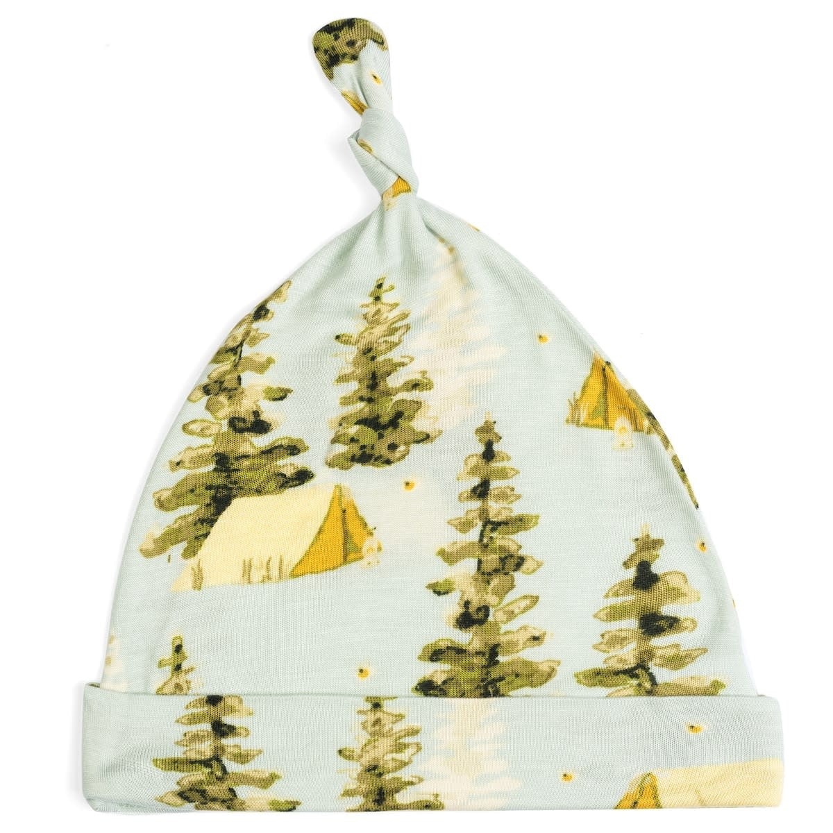 Cozy Camping Knotted Beanie Hat