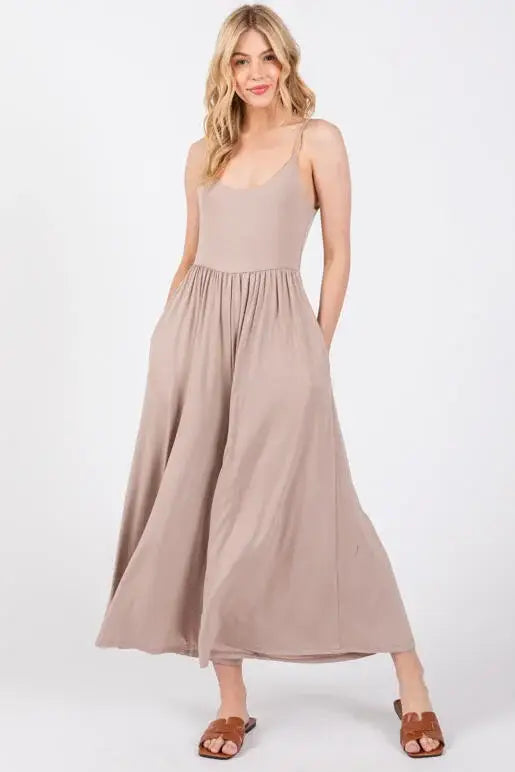 Adeline Wide-leg Cami Jumpsuit