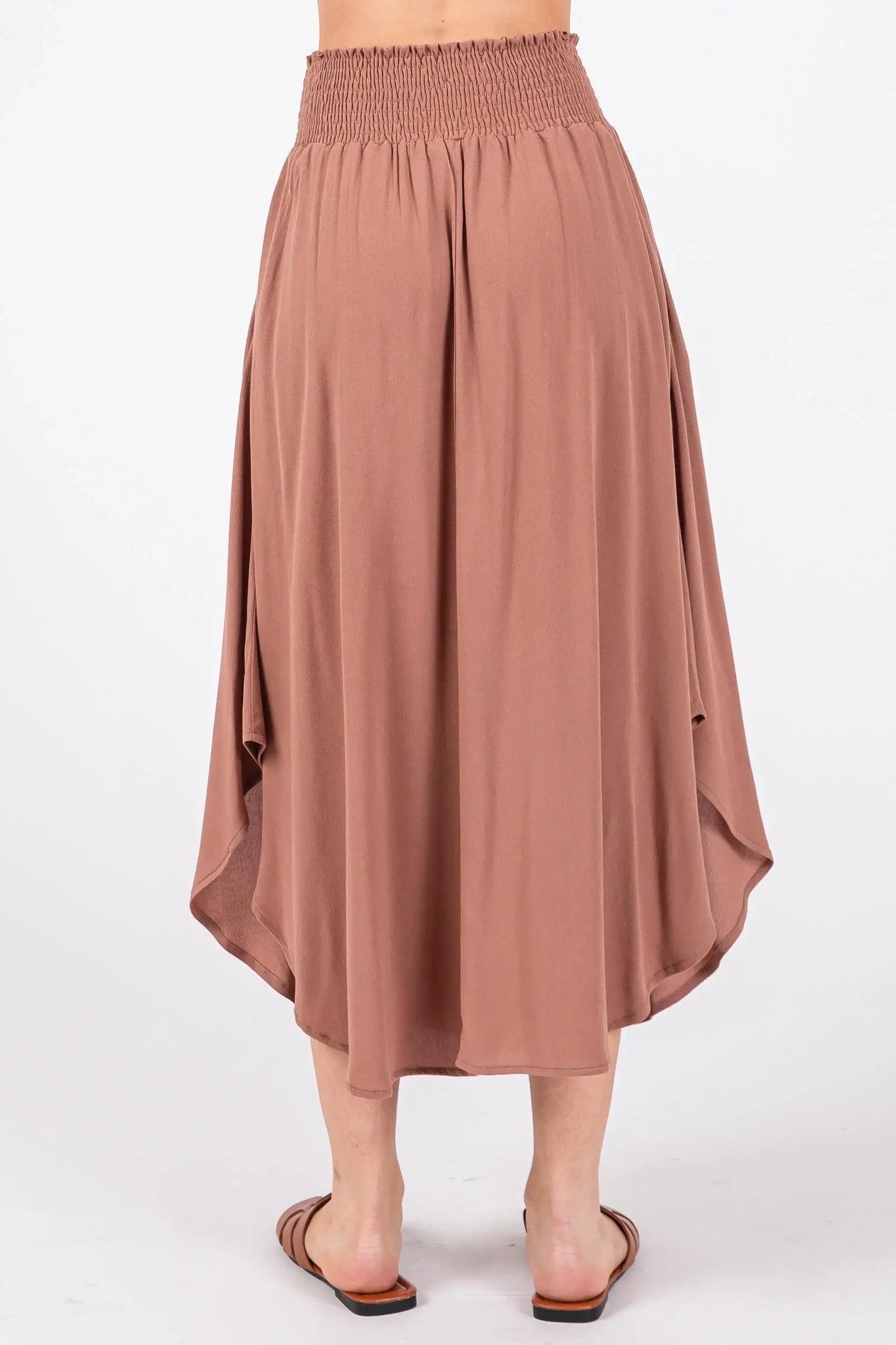 Annie Smocked Waistband Skirt
