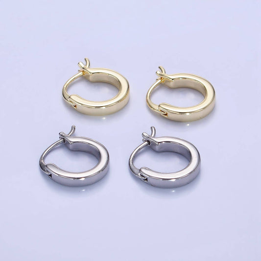 14K Gold Filled Latch Hoops