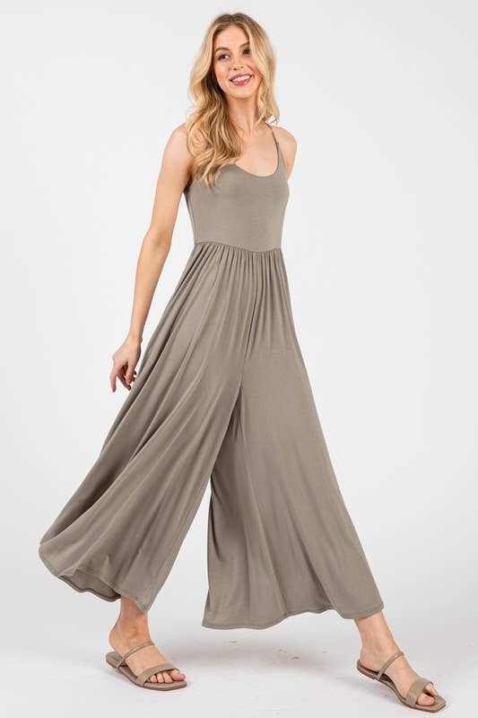Adeline Wide-leg Cami Jumpsuit