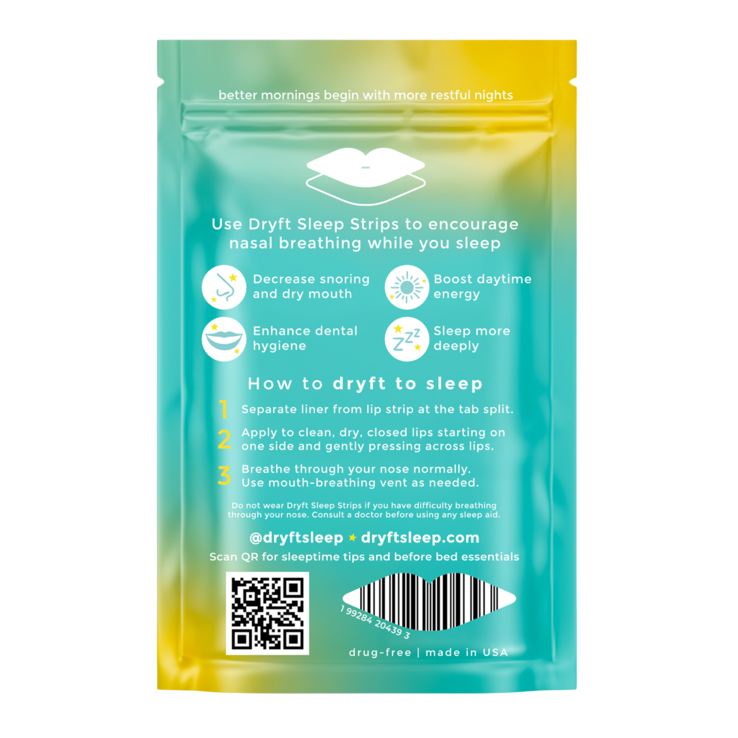 Sleep Mouth Tape - 5 Pk