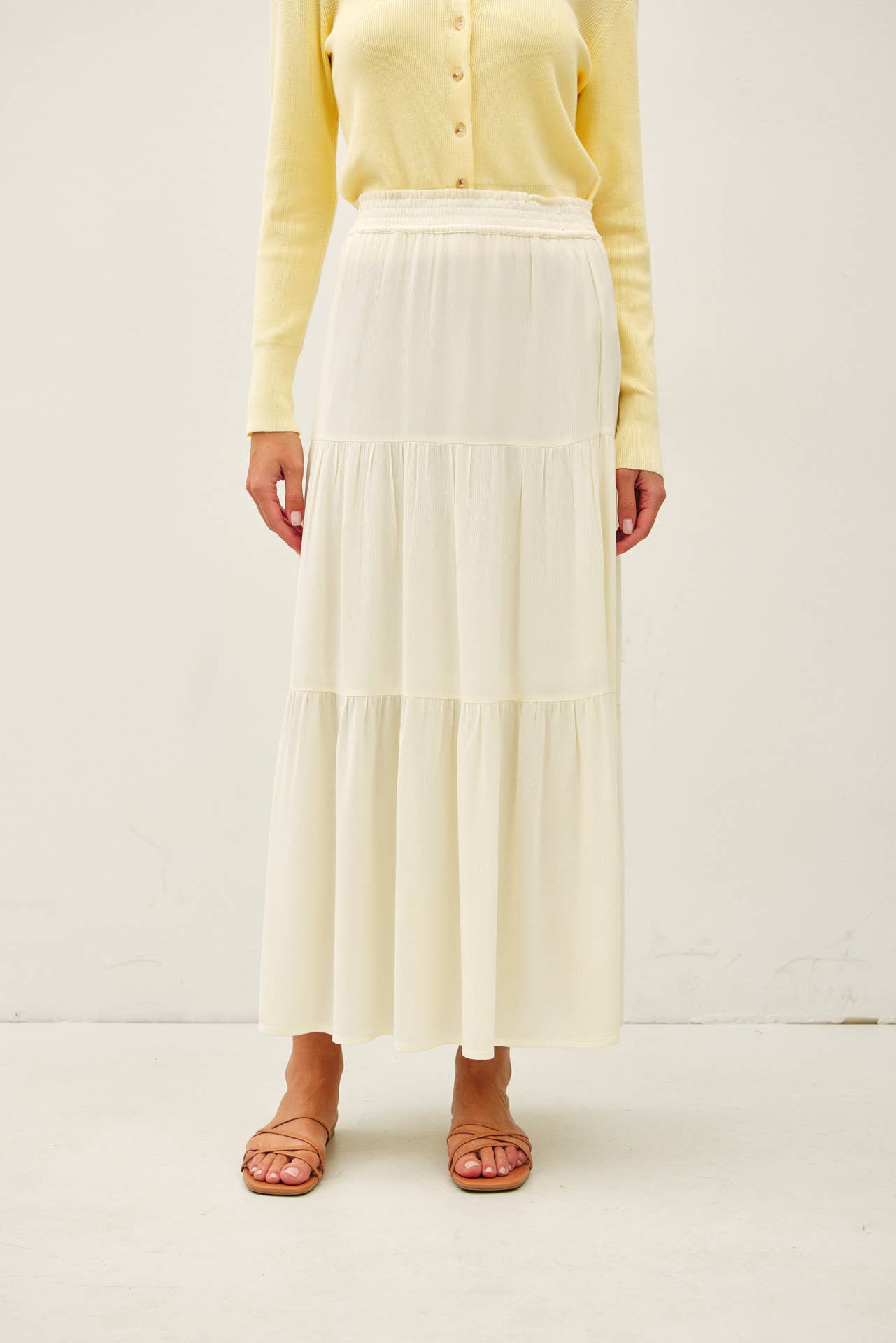 Sienna Smocked Maxi Skirt