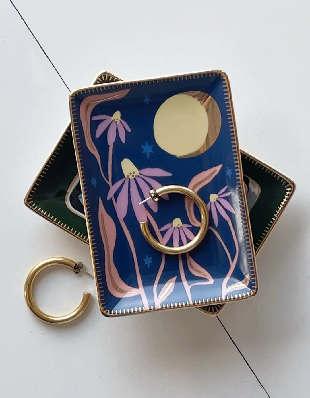 Hand-Painted Trinket Dish