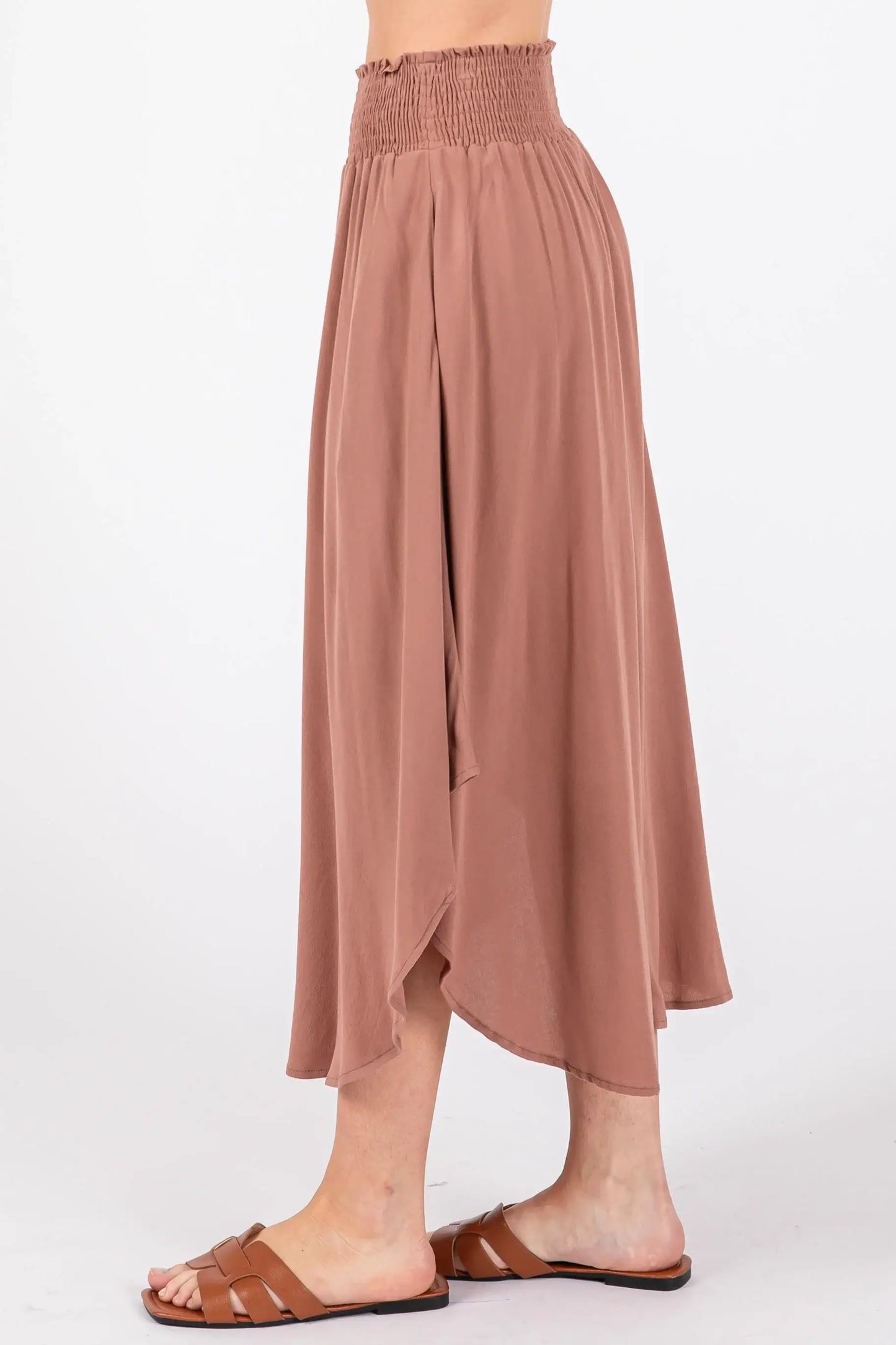 Annie Smocked Waistband Skirt