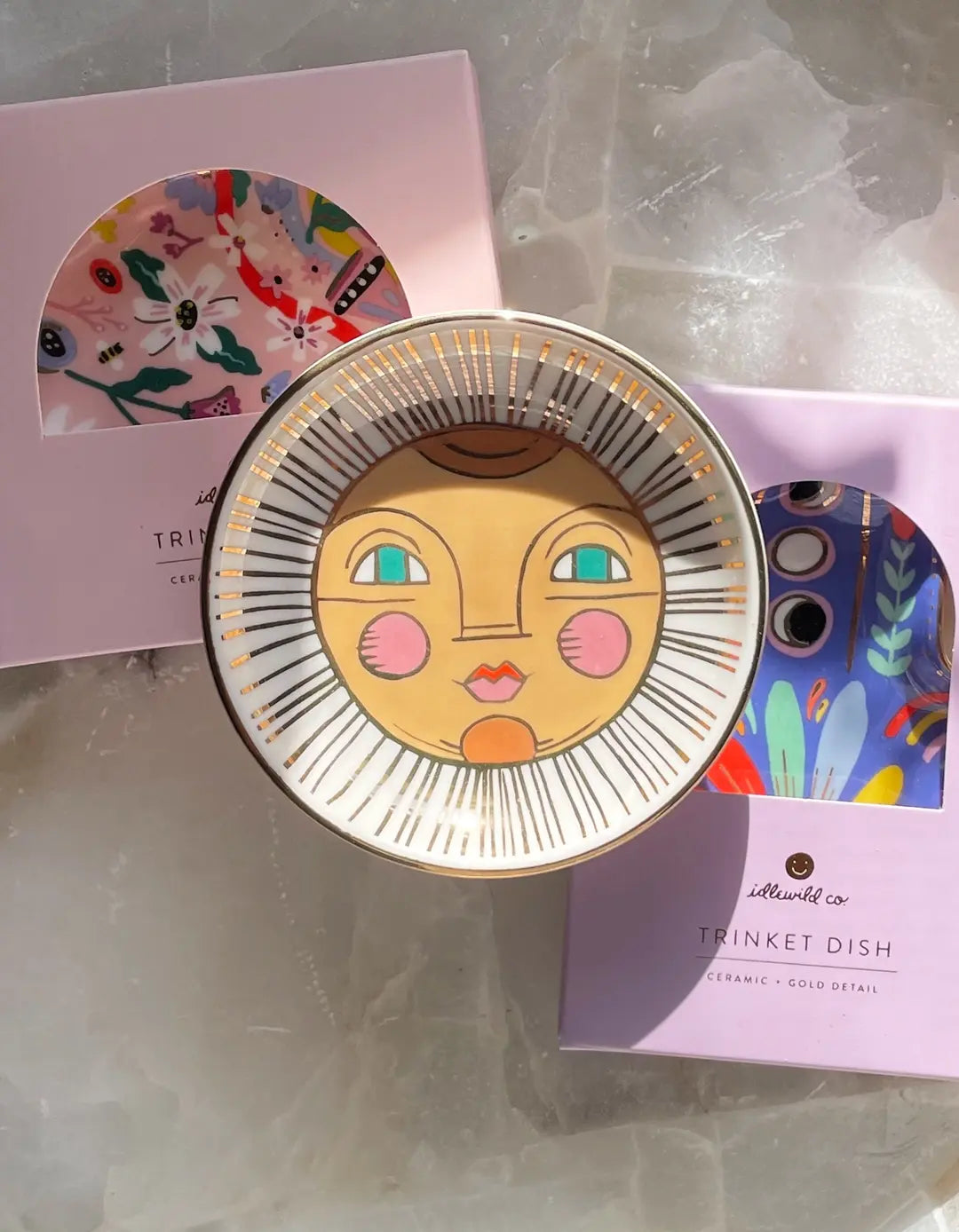 Hand-Painted Trinket Dish