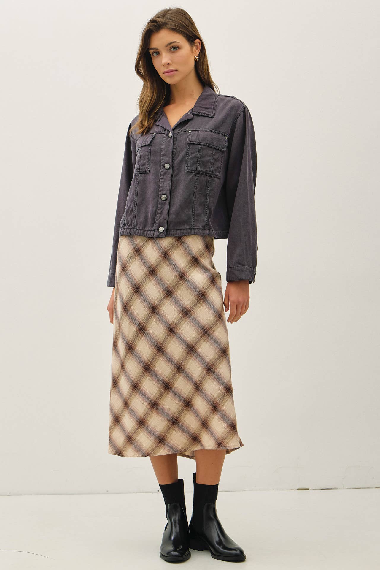 Abby Cropped Shacket