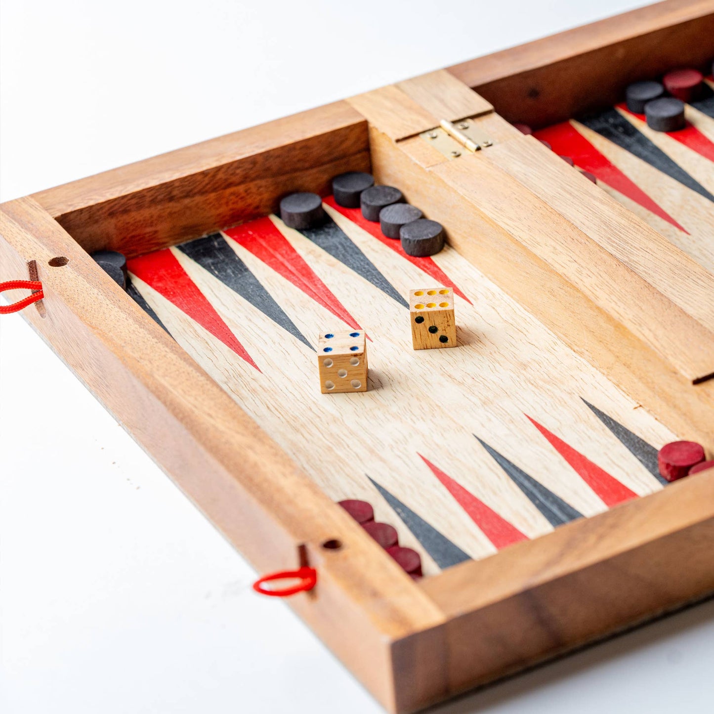 Backgammon Mangowood Game Set