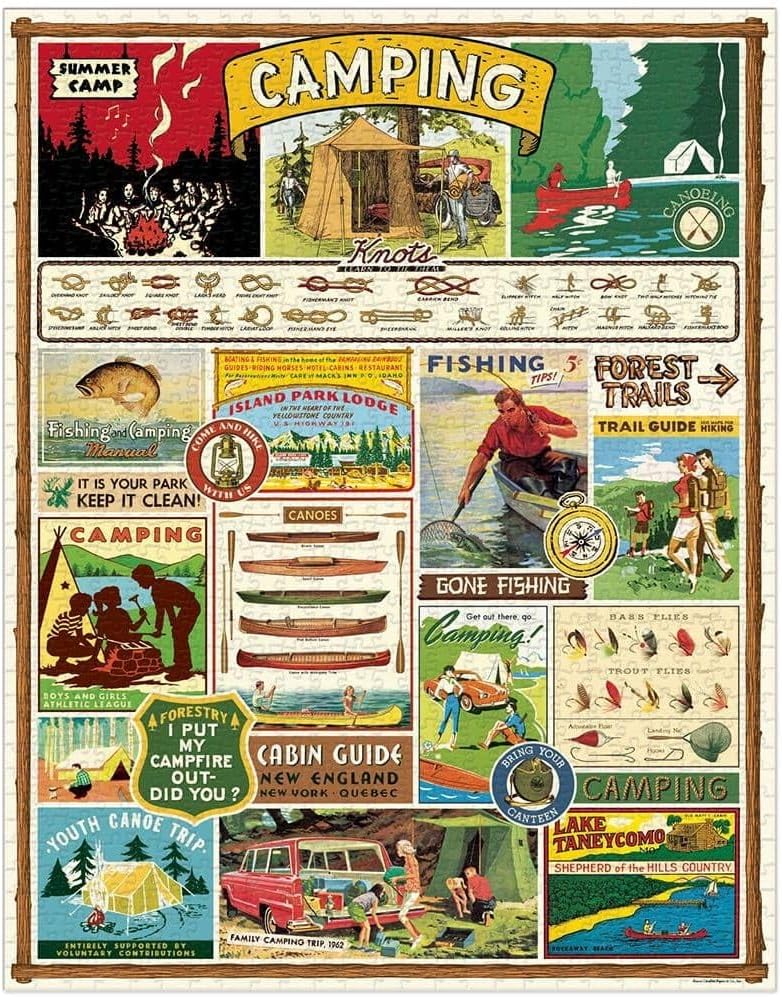 Camping 1,000 Piece Puzzle