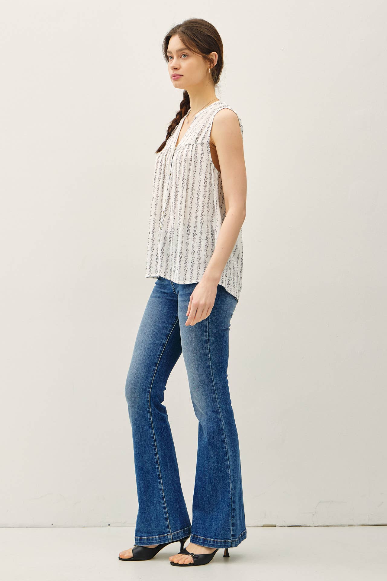 Fiona Floral Print Top