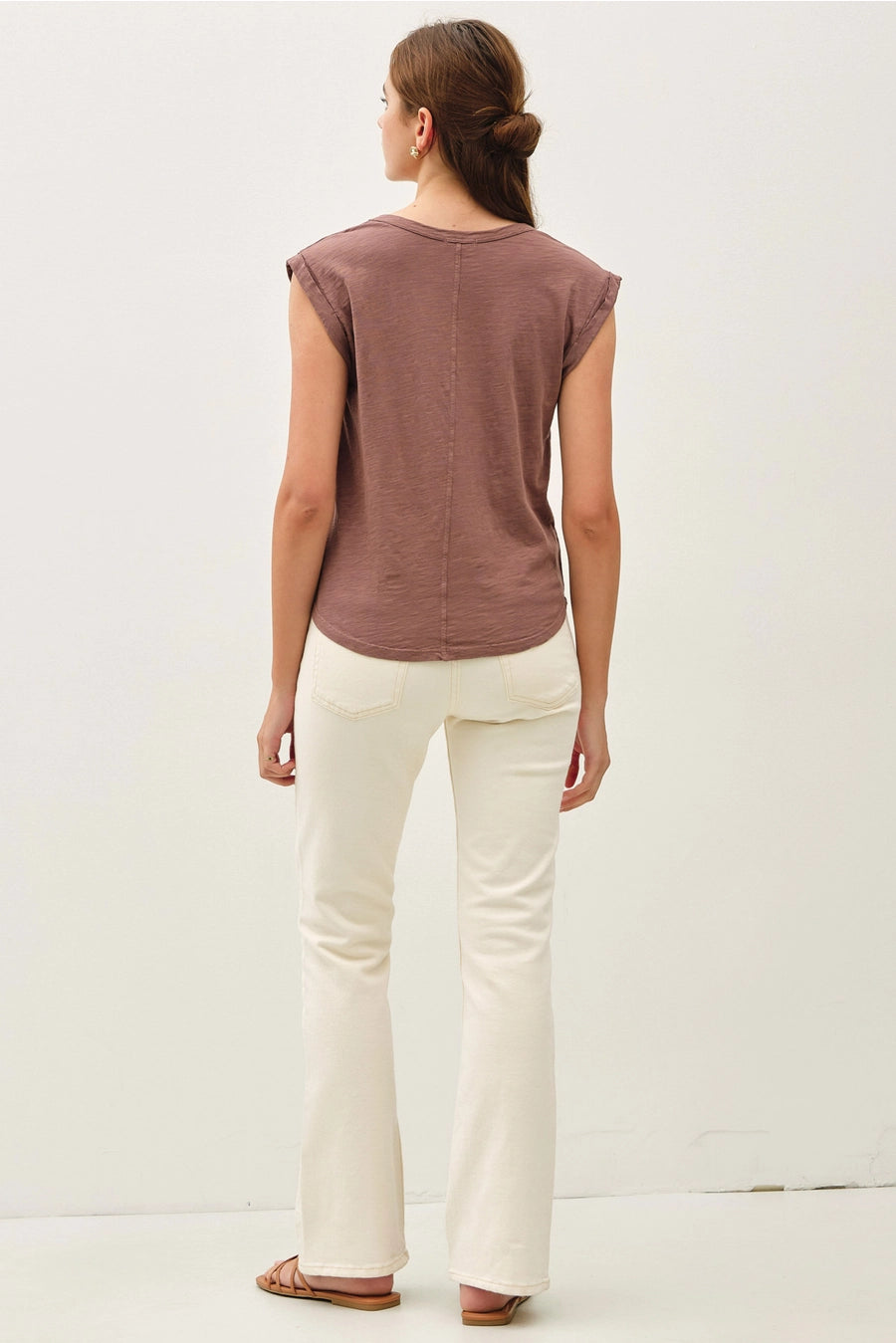 Rhonnie Cap Sleeve Top