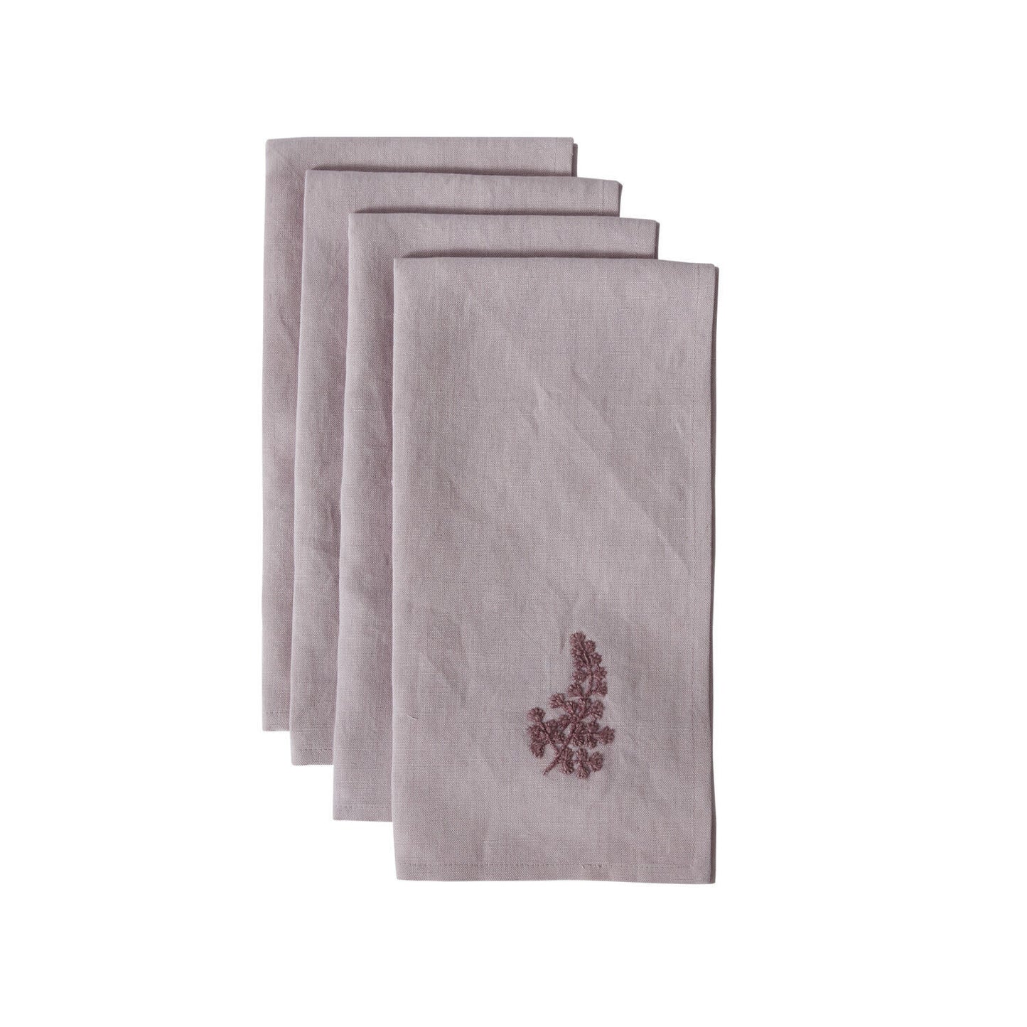 Embroidered Napkins - Set of 4