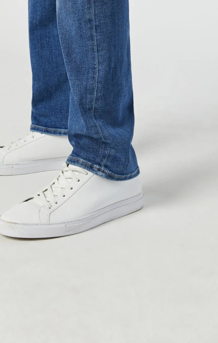 Marcus Slim Straight Leg Denim - Foggy Feather Blue