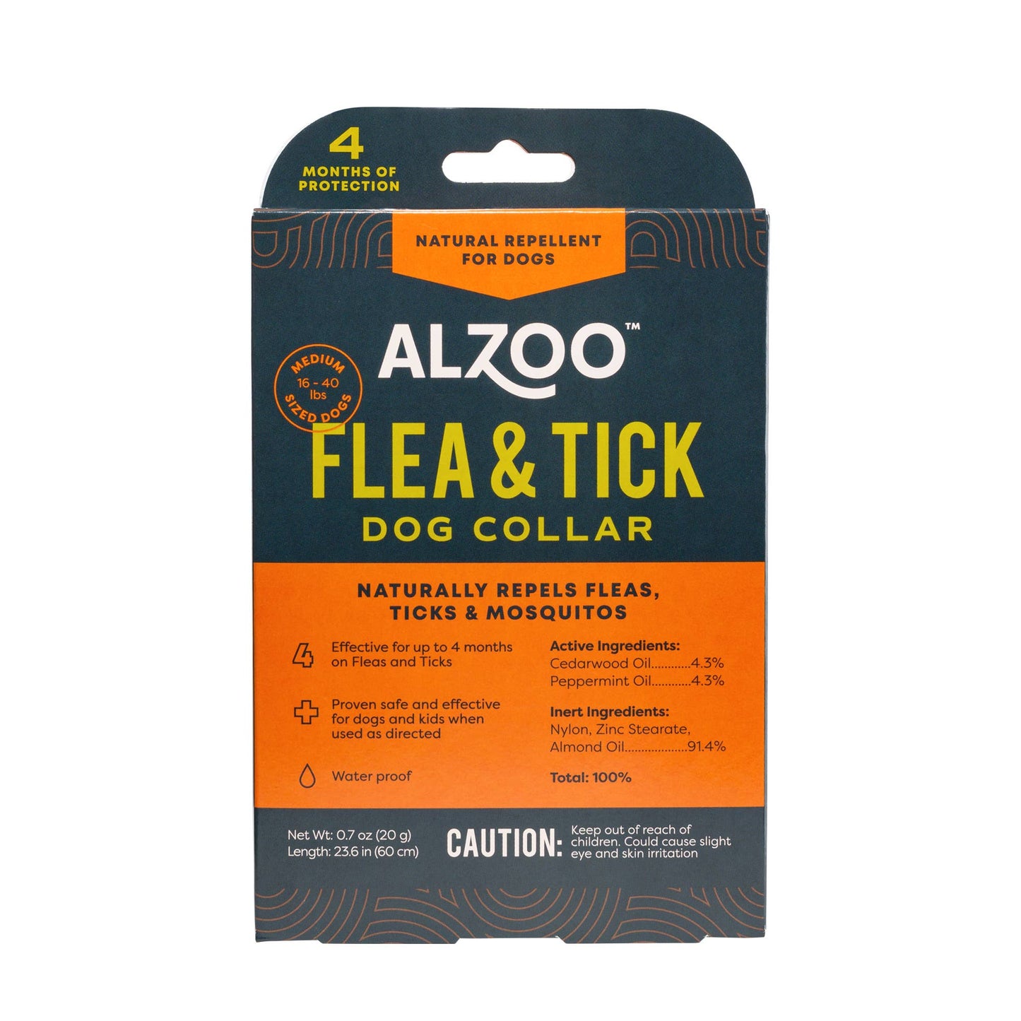 Plant-Based Flea & Tick Collar for Dogs - Med