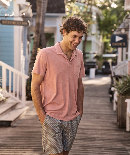 Travis Hemp Resort Polo