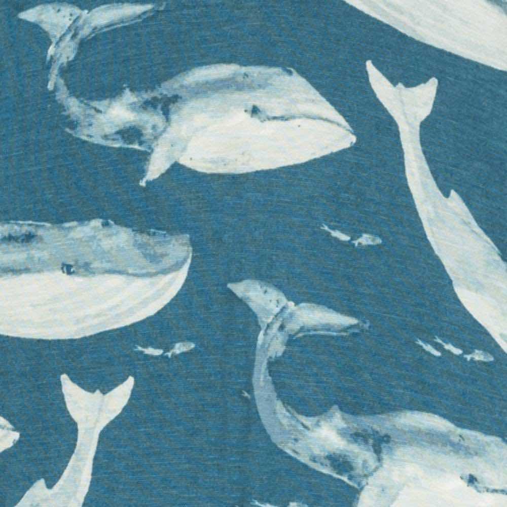 Blue Whale Bamboo One Piece