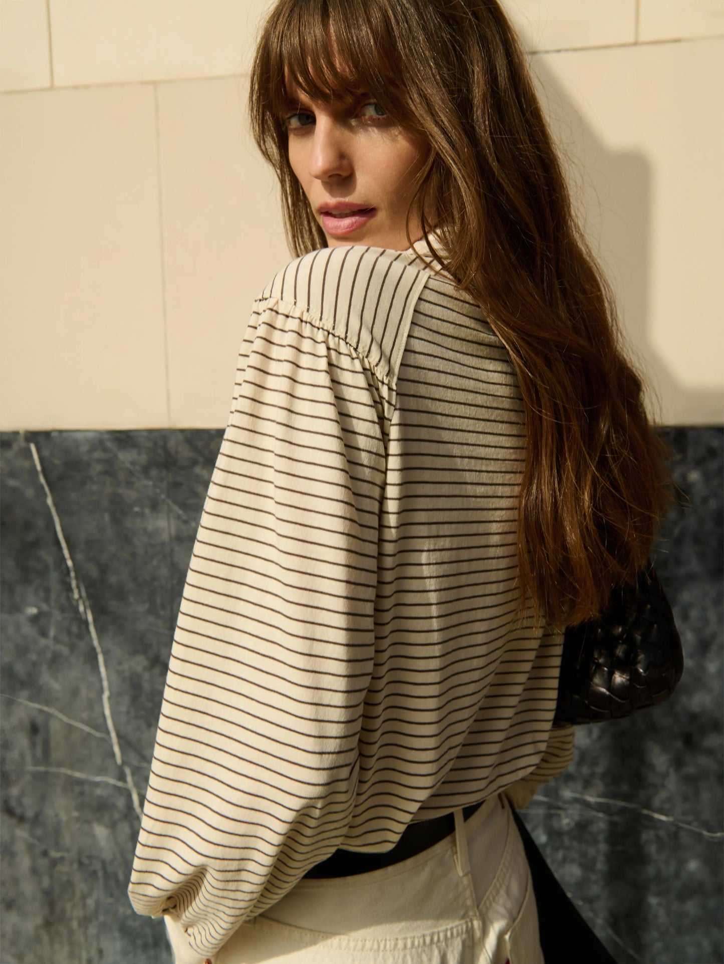 Cecilia Collared Top