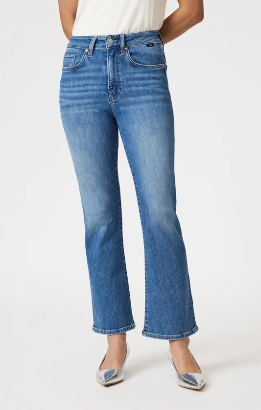 Anika Mid Cropped Denim - Flex Blue