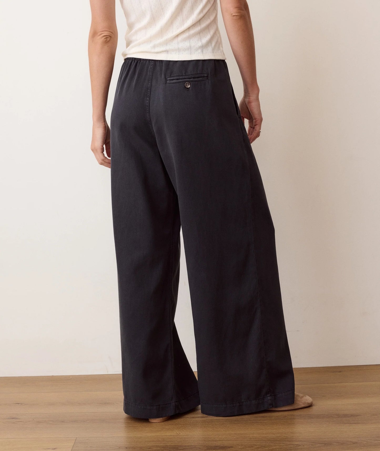 Allison Pleated Wide Leg Trouser