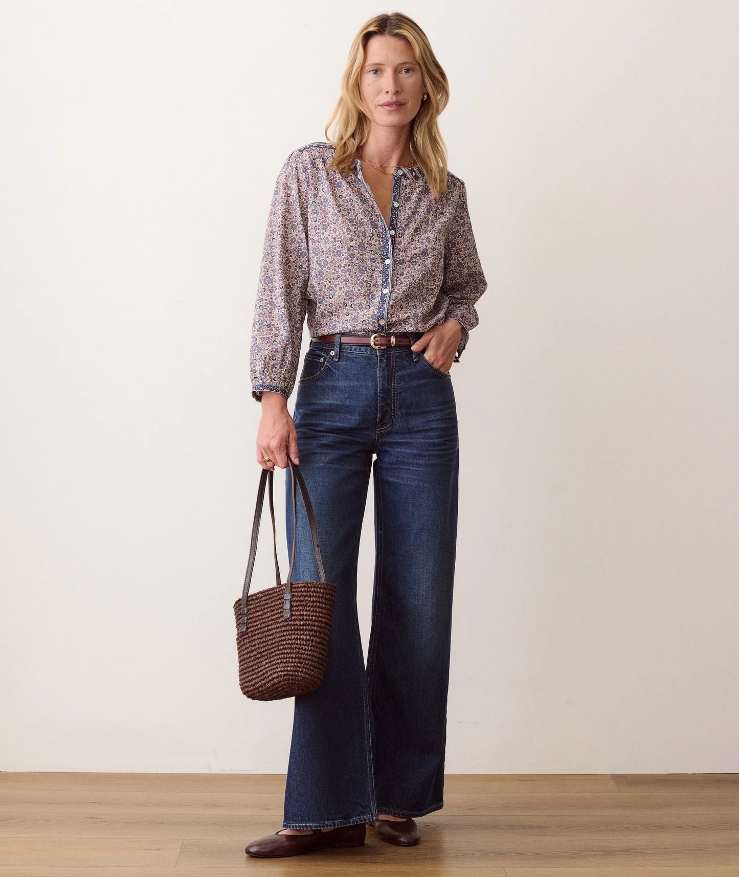 Vivian Button Through Blouse