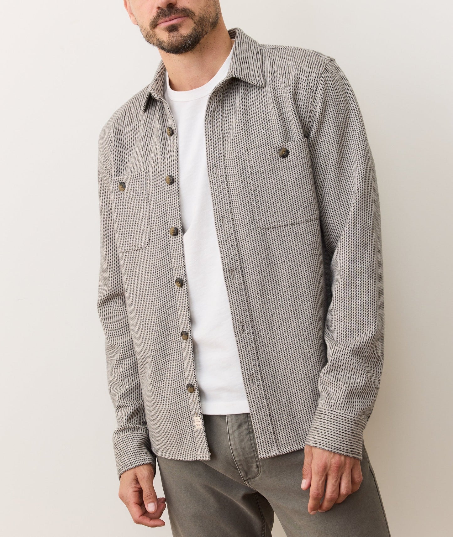 Auggie Pacifica Stretch Twill Overshirt