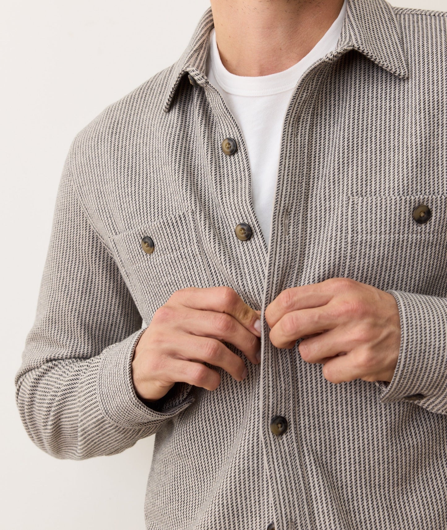 Auggie Pacifica Stretch Twill Overshirt