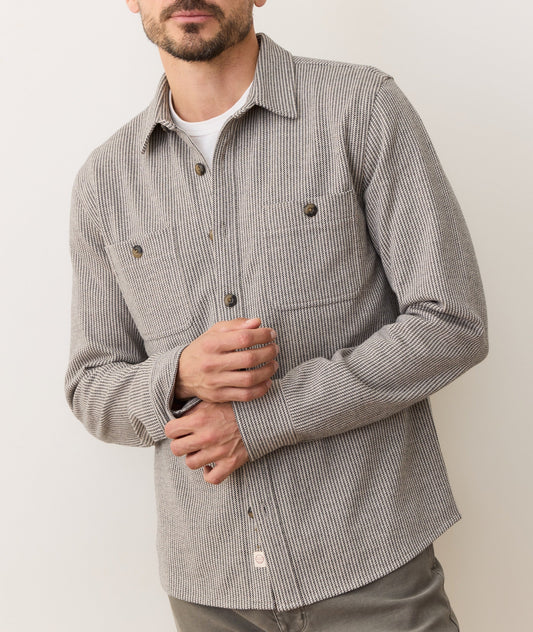 Auggie Pacifica Stretch Twill Overshirt