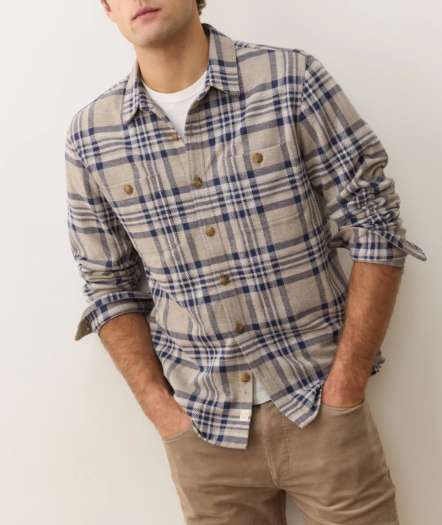 Peter Pacifica Stretch Twill Overshirt