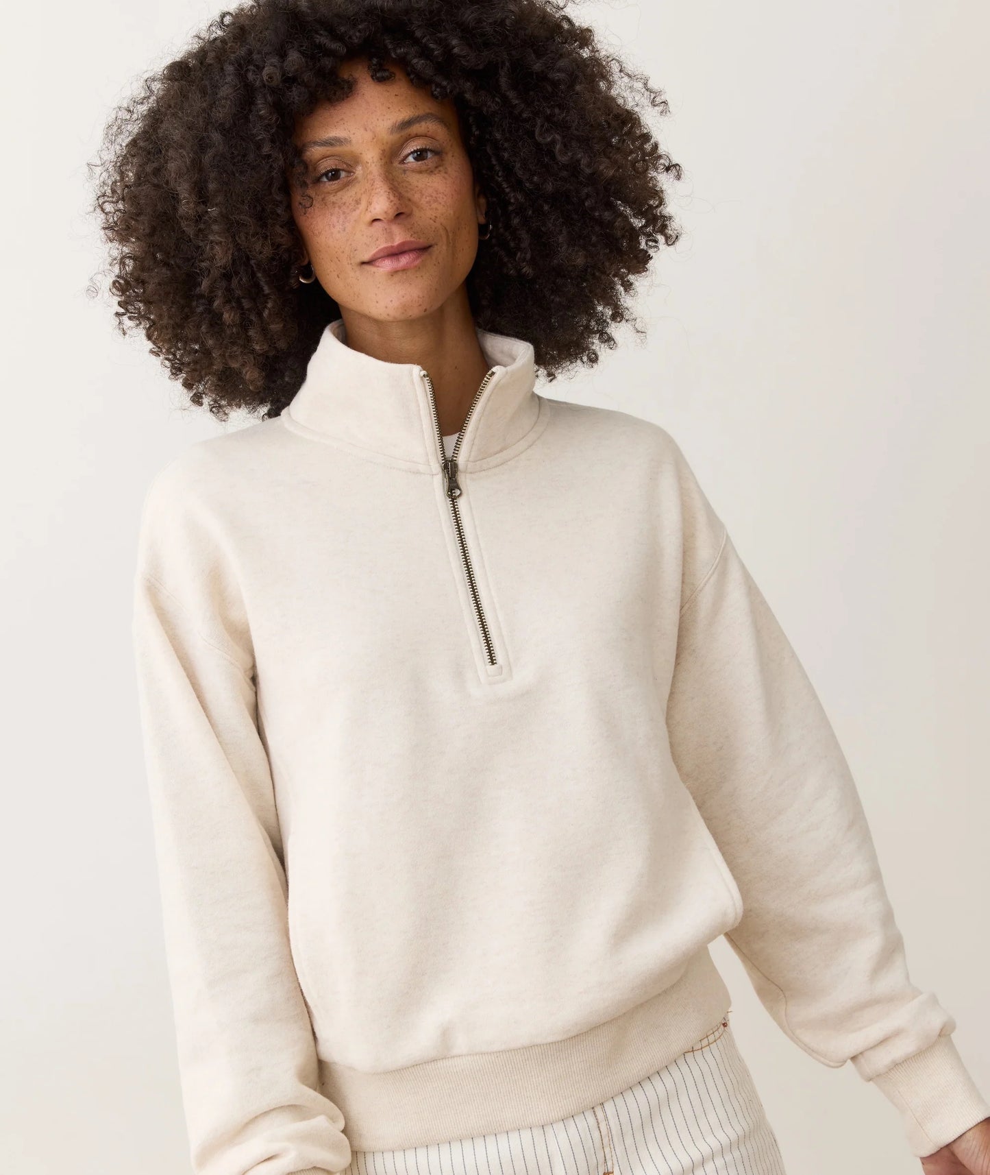 CeCe Cloud 9 Fleece Half Zip