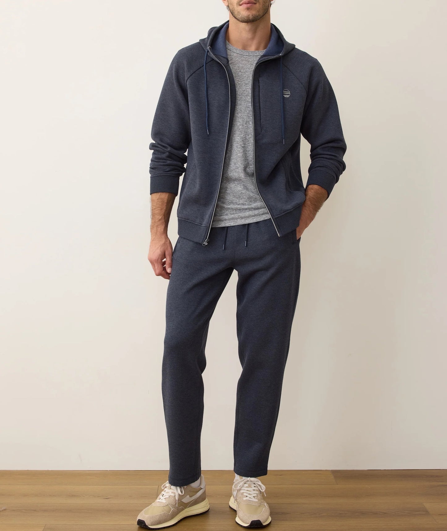 Seth Scuba Knit Zip Hoodie