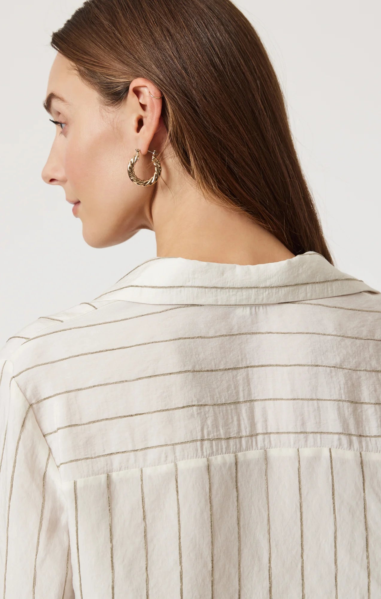 Ginny Pocket Long Sleeve Button Down