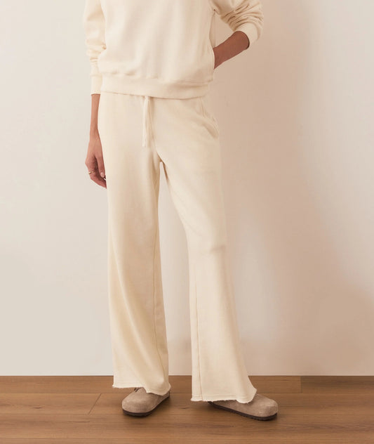 CeCe Cloud 9 Fleece Wide Leg Sweatpant