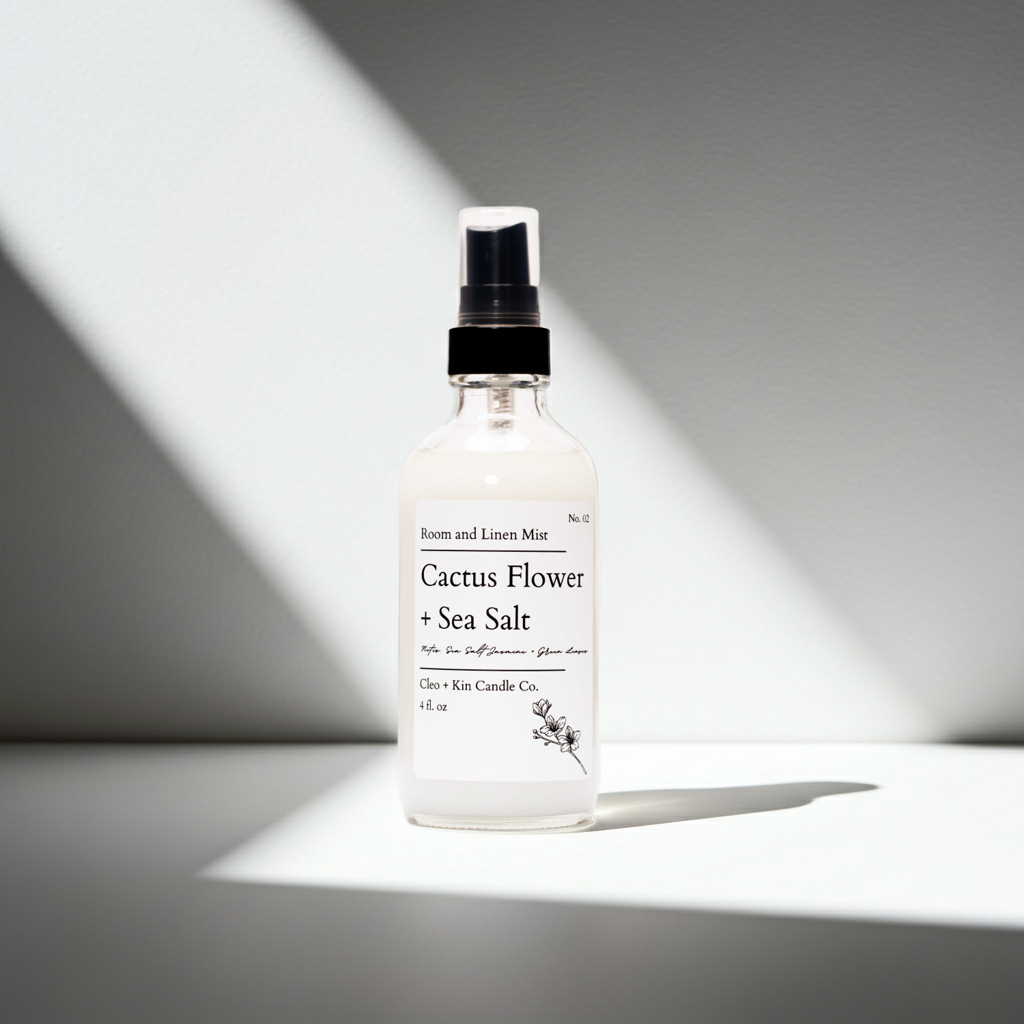 Cleo + Kin Room Spray Cactus Flower + Sea Salt