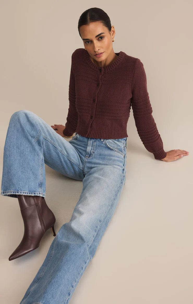 Betsy Between The Lines Cardigan