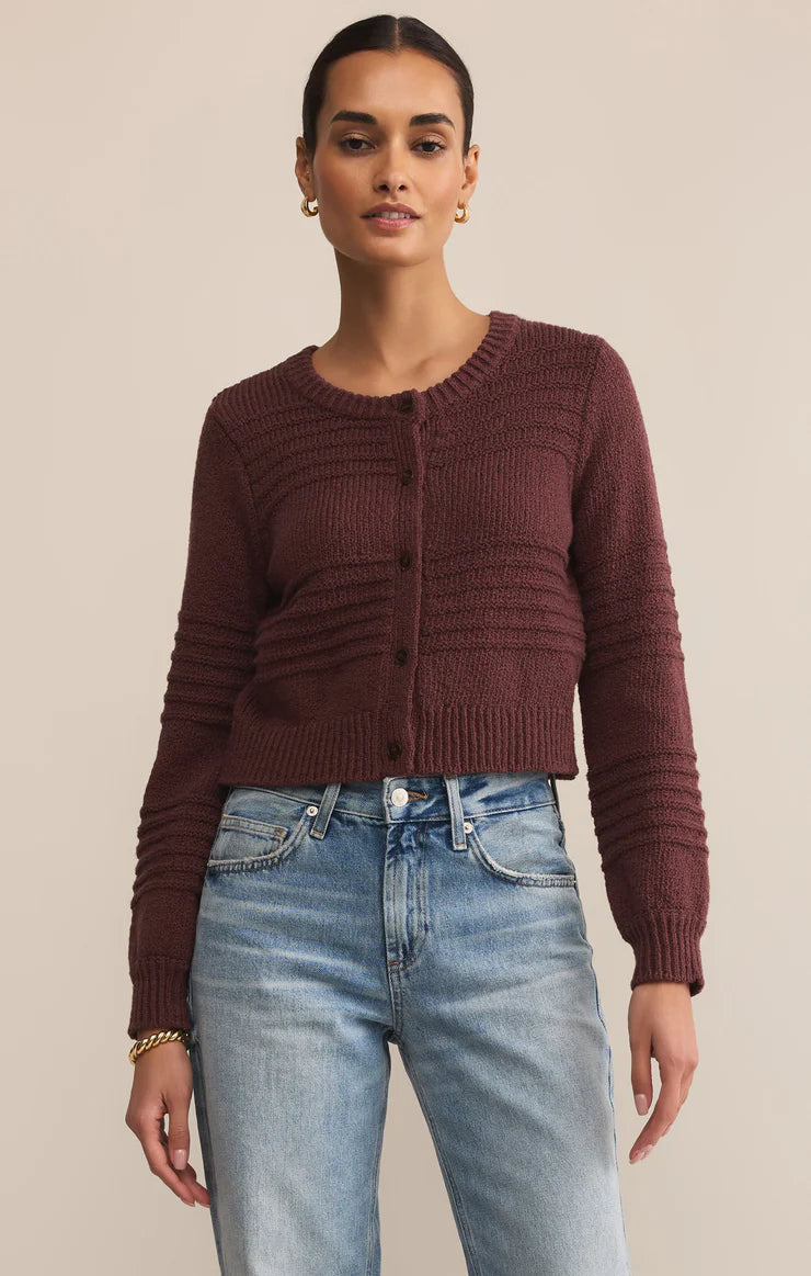 Betsy Between The Lines Cardigan
