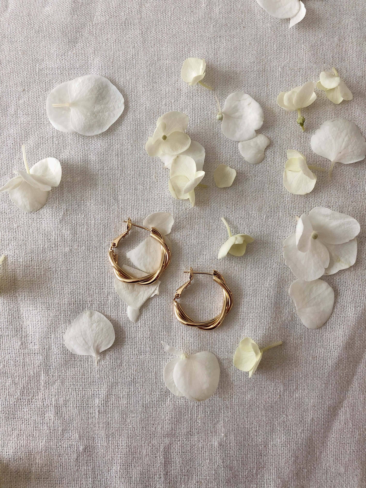 Twisted Hoop Earring