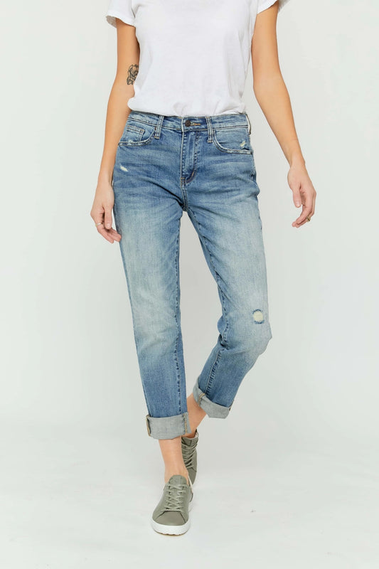 Vanna High Rise Relaxed Fit Denim 24