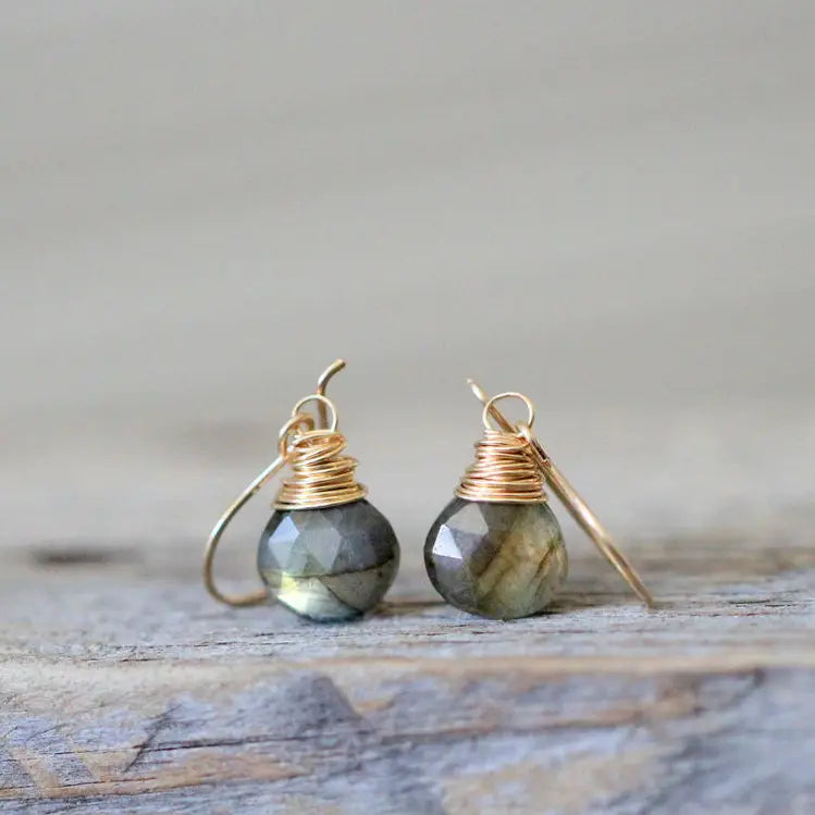 Labradorite Dangle Earrings