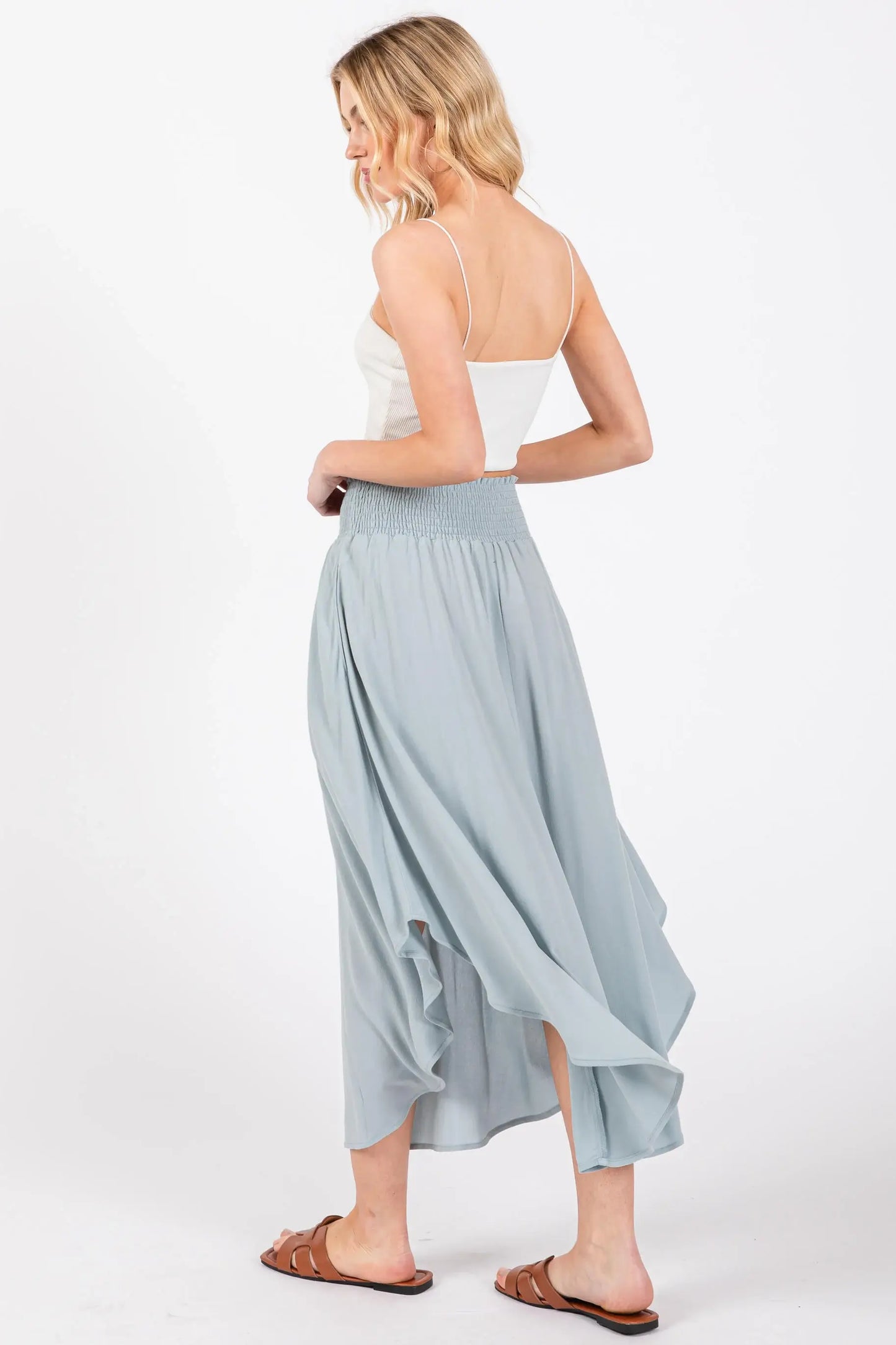 Annie Smocked Waistband Skirt