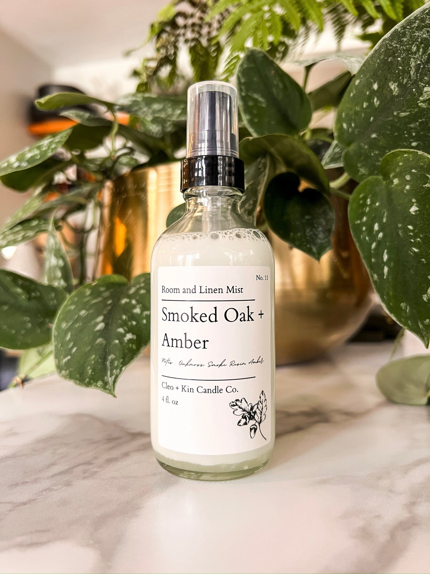 Cleo + Kin Room Spray Smoked Oak + Amber