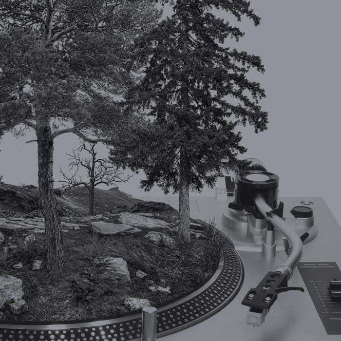 Turntable Forest T-Shirt Small